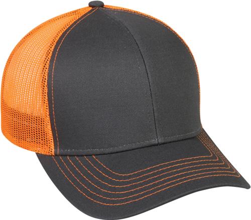 OC Sports Team Style Adj. Mesh Back Baseball Cap MBW-600. Embroidery is available on this item.