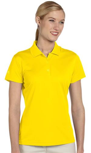 Adidas Golf Ladies Climalite Basic Polo Shirt. Printing is available for this item.