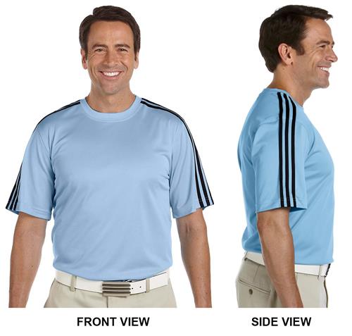 Adidas Golf Mens Climalite 3-Stripes T-Shirt