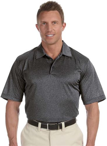 Adidas Golf Mens Climalite Heather Polo Shirt. Printing is available for this item.