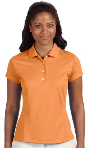 Adidas Golf Ladies Climalite Solid Polo Shirt. Printing is available for this item.