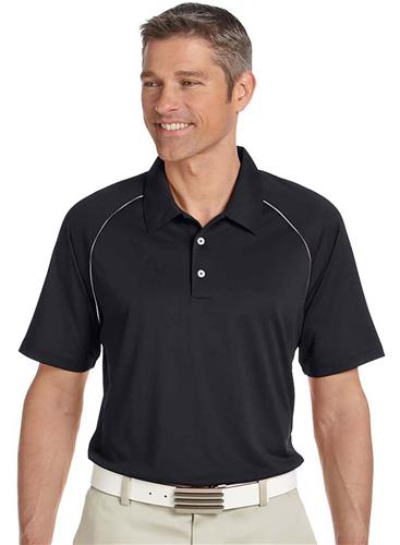 Adidas Golf Mens Climalite Piped Colorblock Polo. Printing is available for this item.