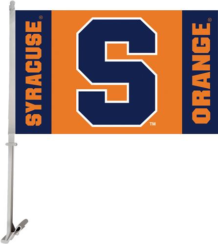 COLLEGIATE Syracuse Orange 2-Sided Car Flag