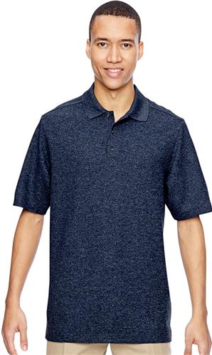 North End Mens Excursion Nomad Waffle Polo. Printing is available for this item.