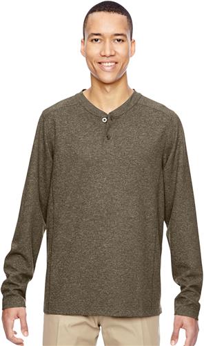 North End Mens Excursion Nomad Waffle Henley