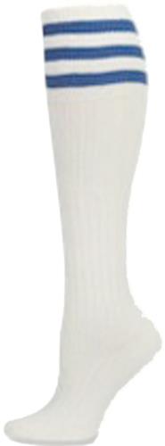 Nouvella Womens Striped Cotton Rib Knee High Socks