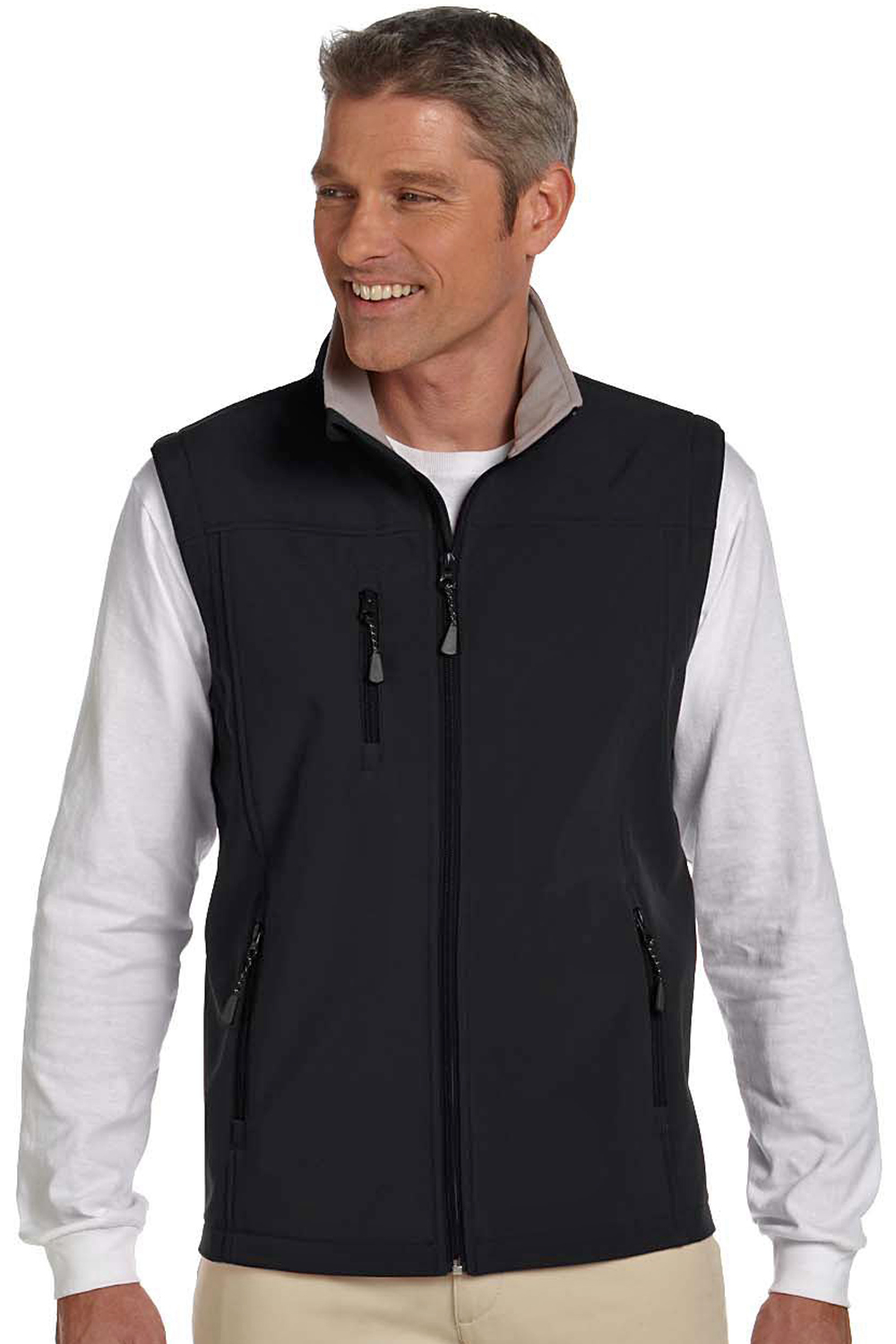 E103806 Devon & Jones Mens Soft Shell Vest