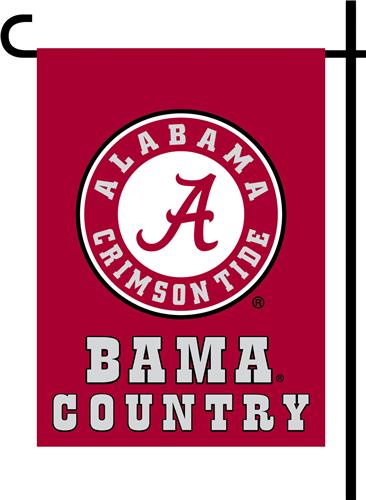 College Alabama 2-Sided Country Garden Flag