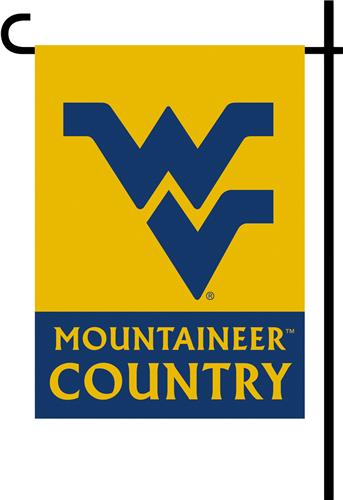 College West Virginia 2-Sided Country Garden Flag