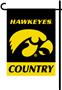 College Iowa Hawkeyes 2-Sided Country Garden Flag