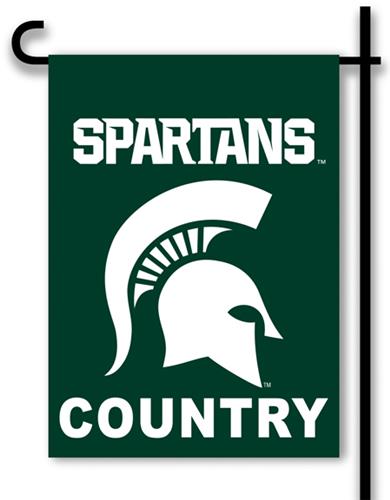 College Michigan State 2-Sided Country Garden Flag