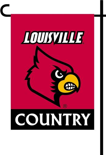 College Louisville 2-Sided Country Garden Flag