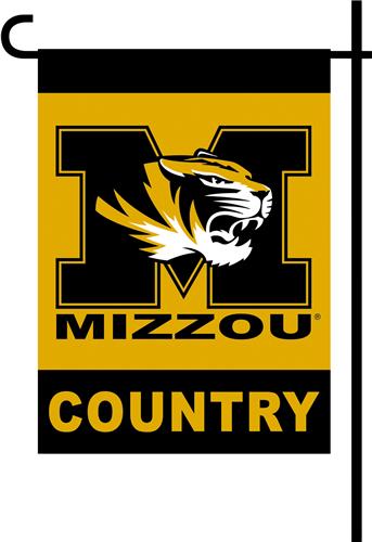 College Missouri Tiger 2-Sided Country Garden Flag