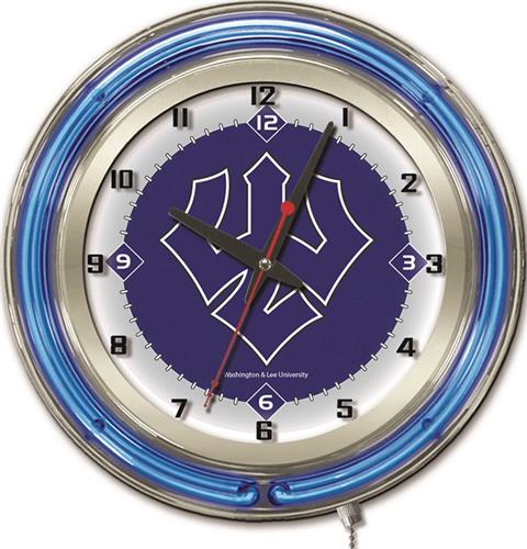 Holland Washington & Lee Univ 19" Neon Logo Clock. Free shipping.  Some exclusions apply.