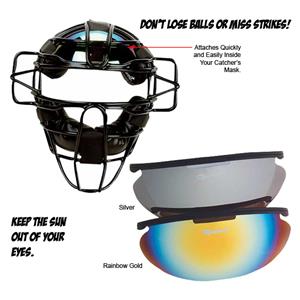 Markwort PowerSwing Catcher's Masks Sun Shade - Baseball Equipment & Gear