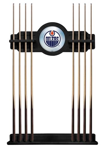 Holland NHL Edmonton Oilers Logo Cue Rack
