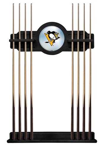 Holland NHL Pittsburgh Penguins Logo Cue Rack