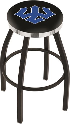 Washington & Lee Swivel Stool w/Chrome Ring. Free shipping.  Some exclusions apply.