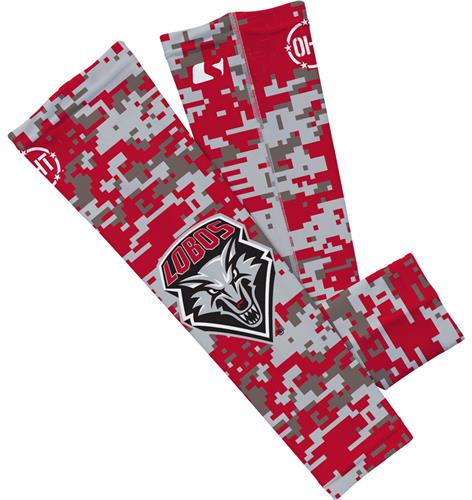 Sleefs Univ of New Mexico Compression Arm Sleeves