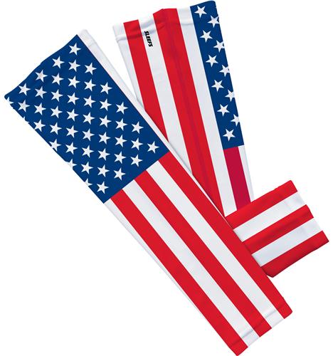 Sleefs USA Flag Compression Arm Sleeves