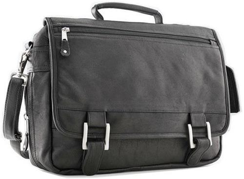 Burk's Bay Expandable Flapover Briefcase. Free shipping.  Some exclusions apply.