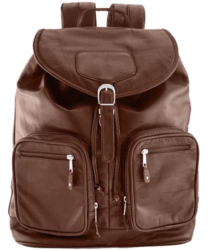 Burk's Bay Leather Computer Backpack. Free shipping.  Some exclusions apply.
