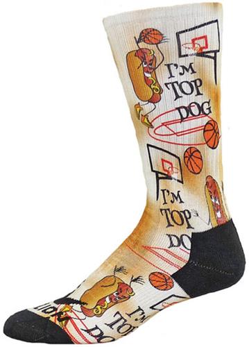 Red Lion Basketball Hotdog Crew Socks