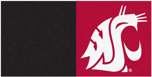 Fan Mats NCAA Washington State Univ. Carpet Tiles