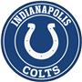 Fan Mats NFL Indianapolis Colts Roundel Mat