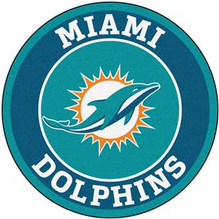 Fan Mats NFL Miami Dolphins Roundel Mat