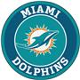 Fan Mats NFL Miami Dolphins Roundel Mat