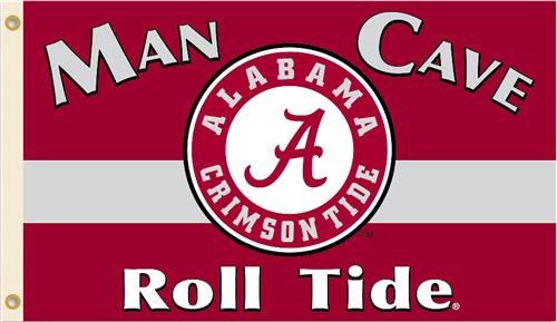 College Alabama Crimson Tide Man Cave 3' x 5' Flag
