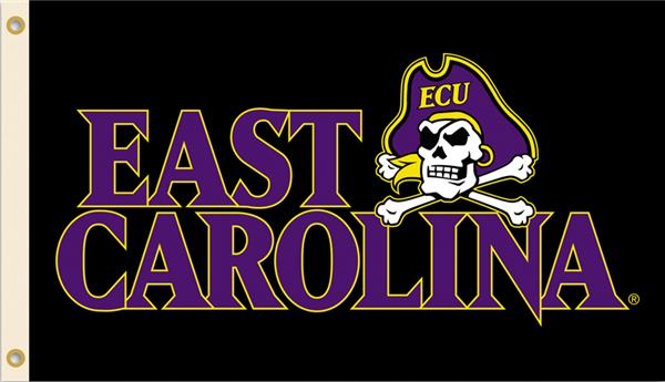  East Carolina Pirates No Quarter Flag : Sports & Outdoors
