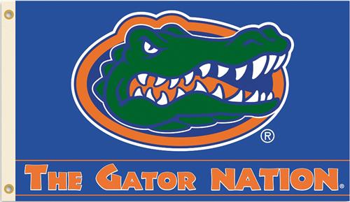 College Florida Gators The Gator Nation 3'x5' Flag