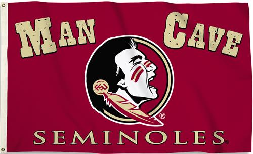 College Florida State Man Cave 3'x5' Flag