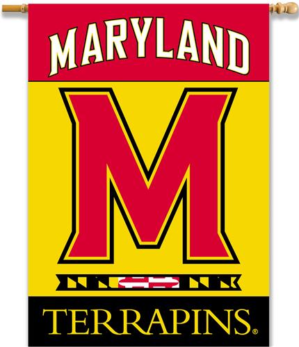 College Maryland Terrapins 2-Sided 28"x40" Banner