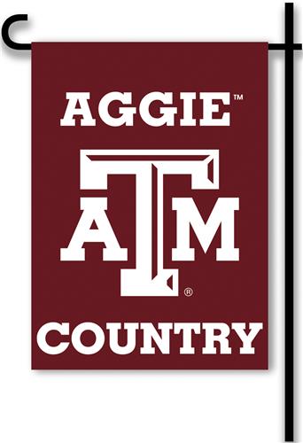 College Texas A&M Aggies 2-Sided Garden Flag