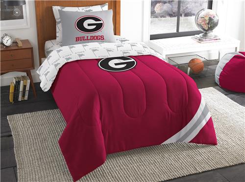Northwest NCAA Georgia Twin Bed in a Bag Set