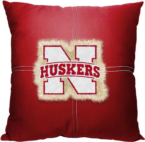 Northwest NCAA Nebraska Letterman Pillow