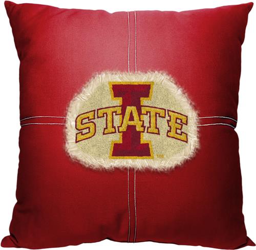 Northwest NCAA Iowa State Letterman Pillow