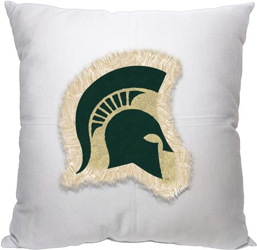 Northwest NCAA Michigan State Letterman Pillow