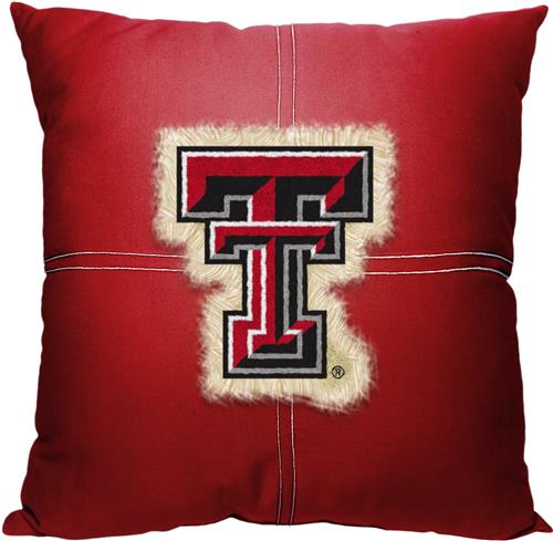 Northwest NCAA Texas Tech Letterman Pillow