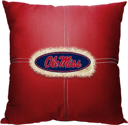 Northwest NCAA Mississippi Letterman Pillow