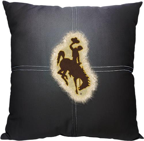 Northwest NCAA Wyoming Letterman Pillow