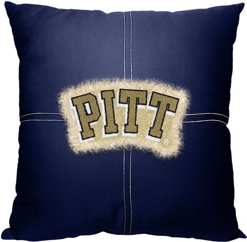 Northwest NCAA Pittsburgh Letterman Pillow