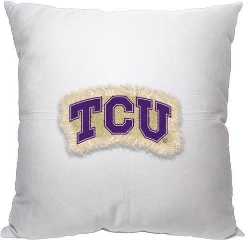 Northwest NCAA Texas Christian Letterman Pillow