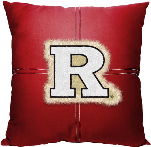 Northwest NCAA Rutgers Letterman Pillow