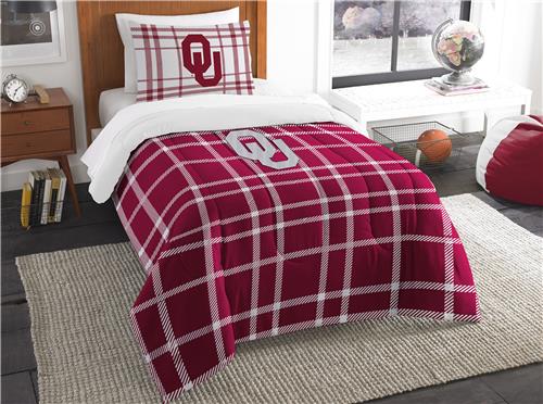 Northwest NCAA Oklahoma Twin Comforter and Sham