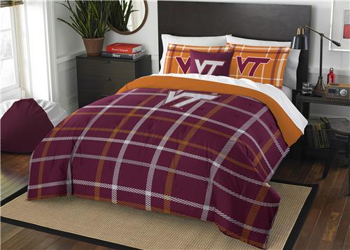 Northwest NCAA Virginia Tech Full Comforter and 2