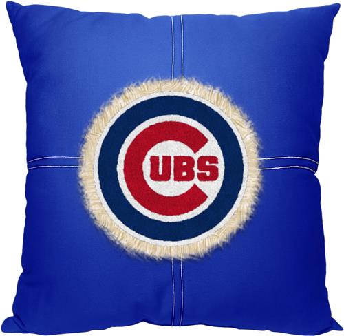 Northwest MLB Chicago Cubs Letterman Pillow